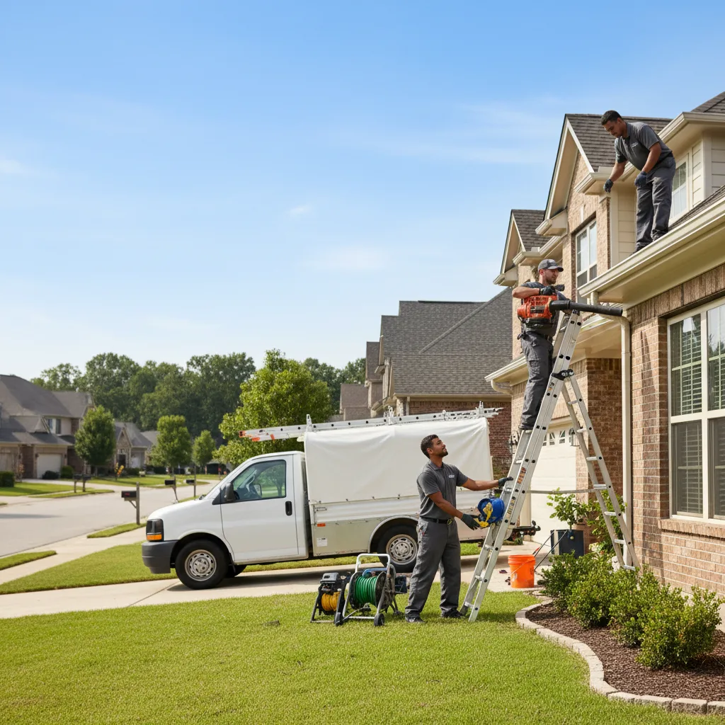 Home Gutter Service in London Mills, IL near me
